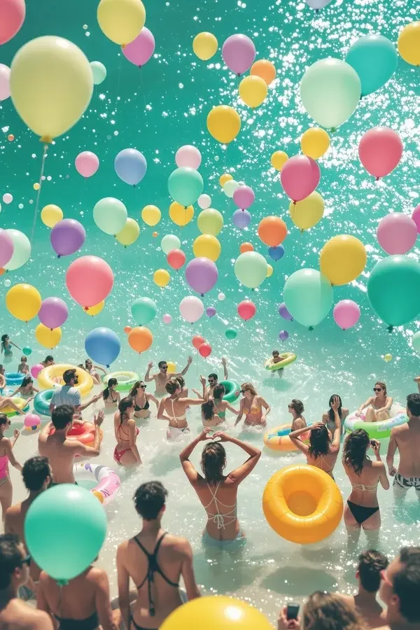 潮玩一夏 综艺海报封面